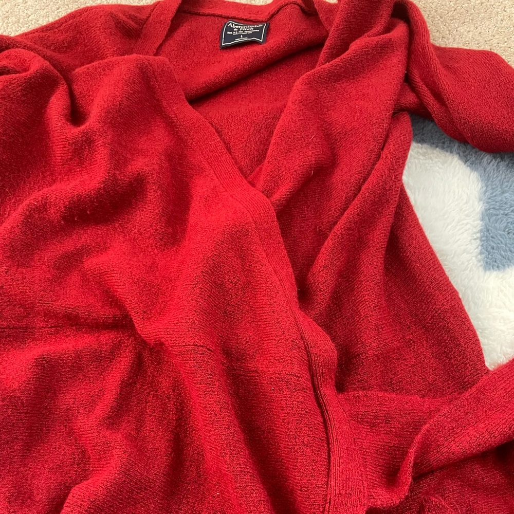 Abercrombie wrap dress- sweater dress